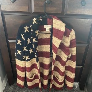 Denim & Supply Ralph Lauren American Flag Sweater